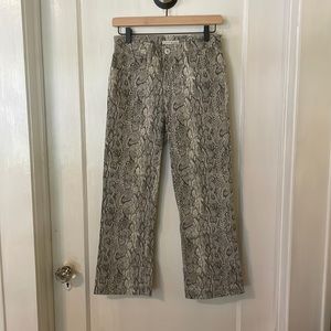 Lucky Brand Snake Skin Pants